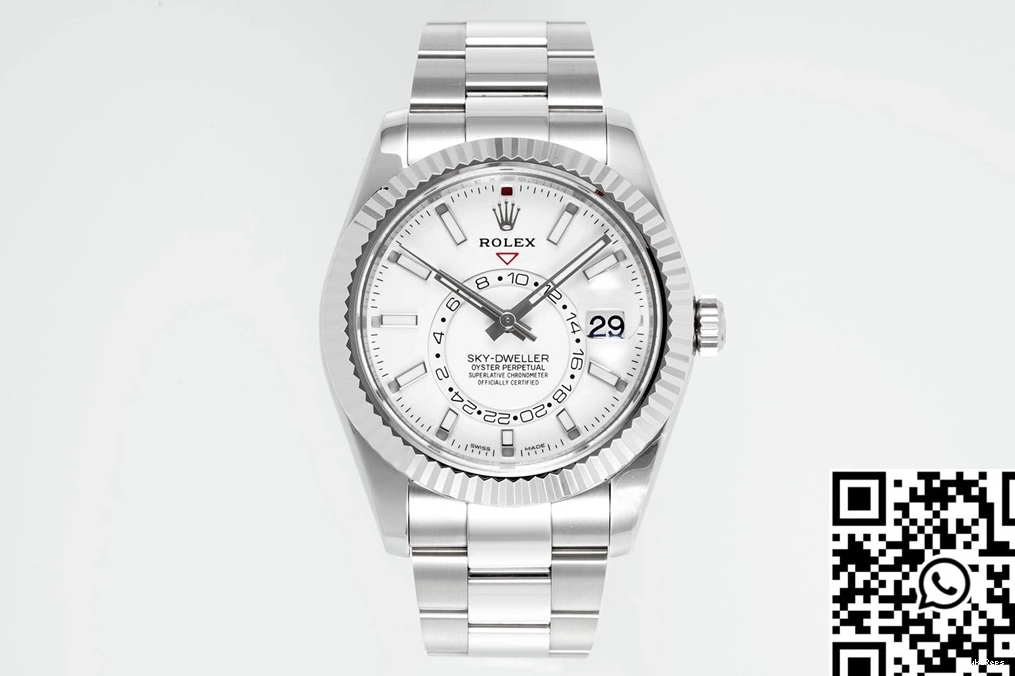 M336934-0003 Factory ZF SKY White Dial DWELLER Rolex 1024